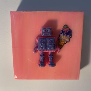 Art Block Robot Icecream